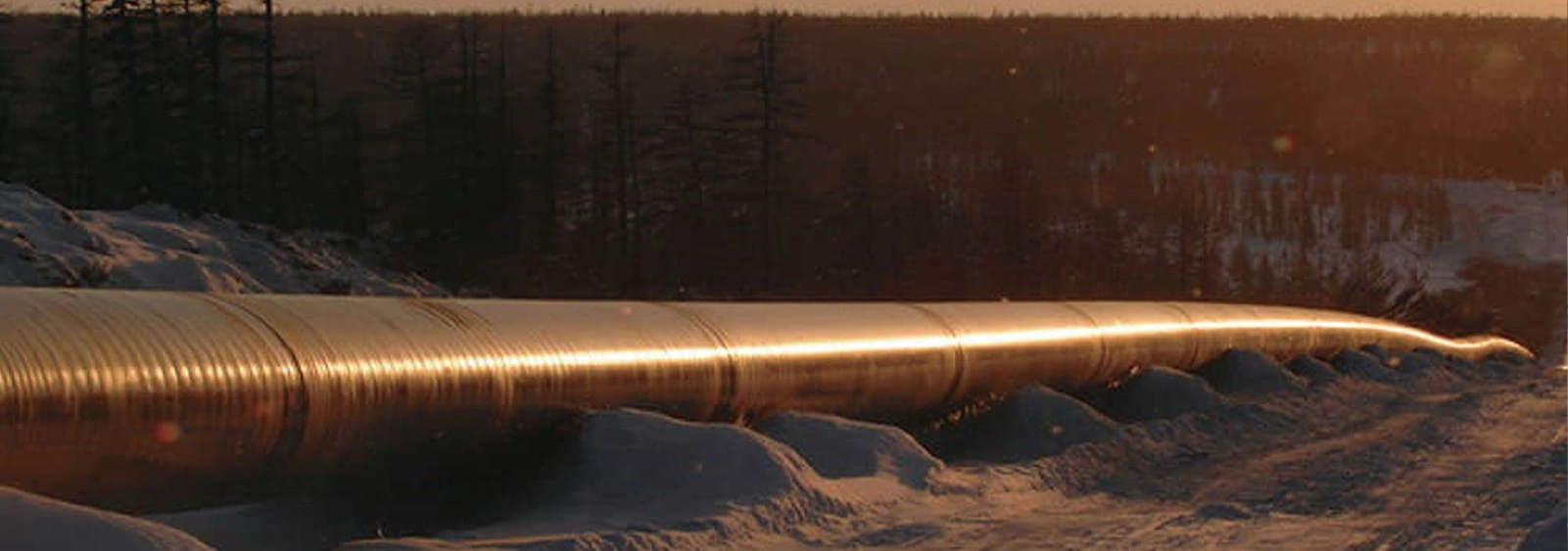 Применение антикоррозийных труб 3PE, FBE