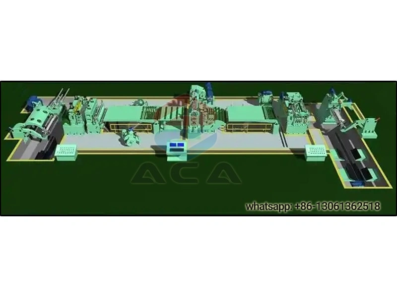 Станок продольного резки  для стали листовой
