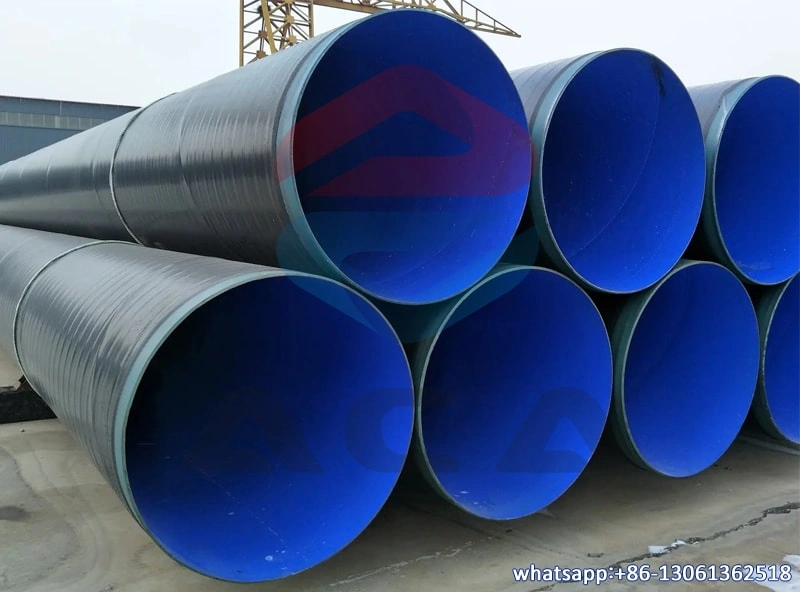 Оборудование для производства стальных труб с антикоррозионным покрытием 3PE/TPEP диаметром 3125 мм