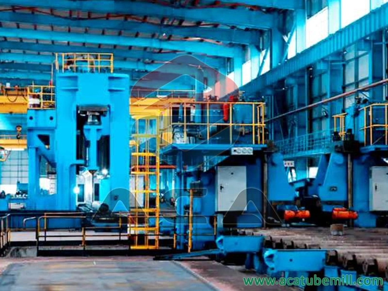 Трубопрокатный стан JCOE1420, работающий на заводе клиента